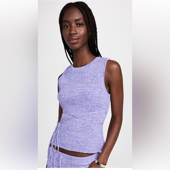 NWT! Christopher Esber Wrapped Tie Fitted Tank Sz S - Picture 3 of 9